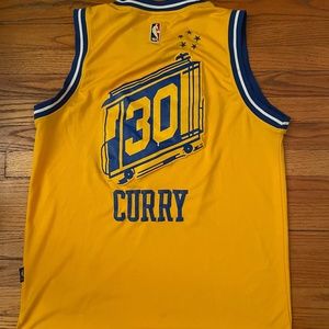 SOLD - Steph Curry Adidas Warriors Jersey (Size M)